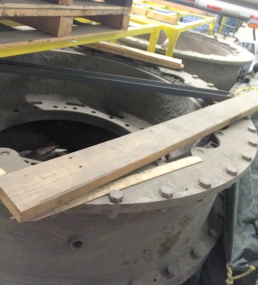 General Electric 6000 Hp Quadramatic Dual Drive Brush Type Horizontal Synchronous Motor)